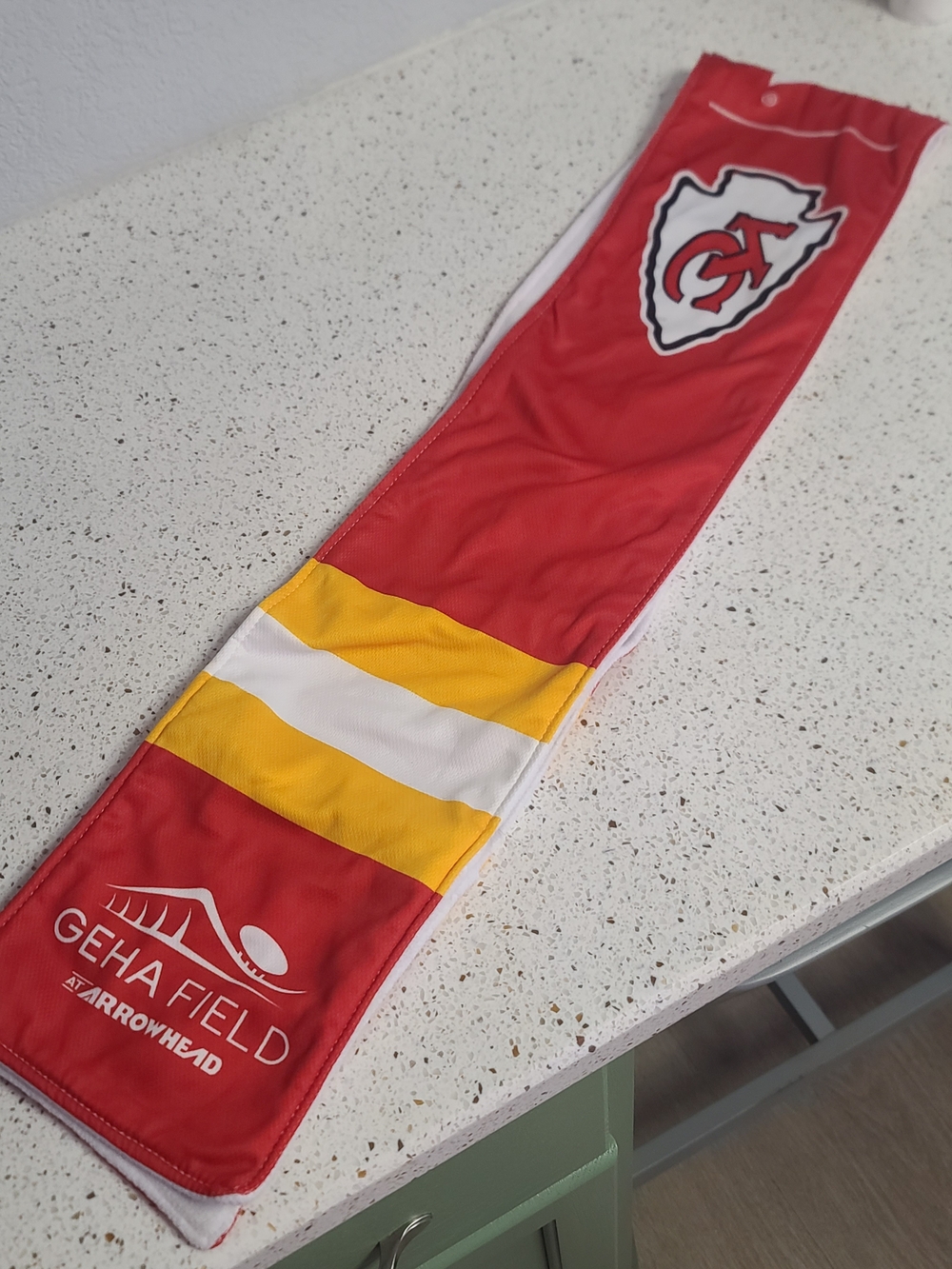 Red & Yellow Game Scarf - Geha Field at Arrowhead